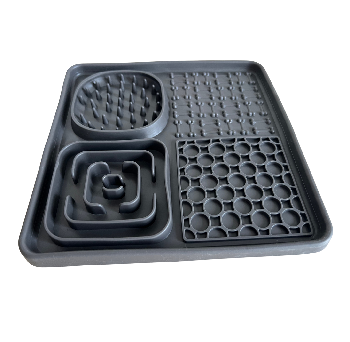 Tapis de léchage anti-glouton